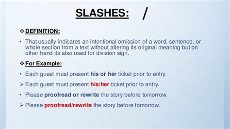 slash symbol meaning